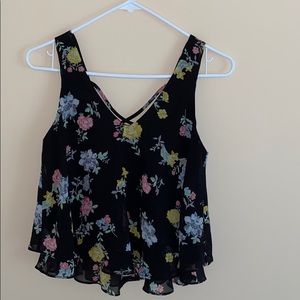 Floral Blouse Tank